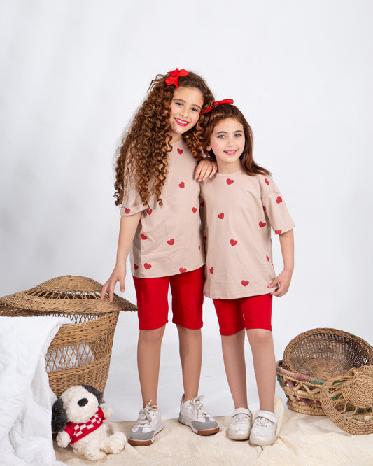 Girls’ Summer Set – Hearts – 10858