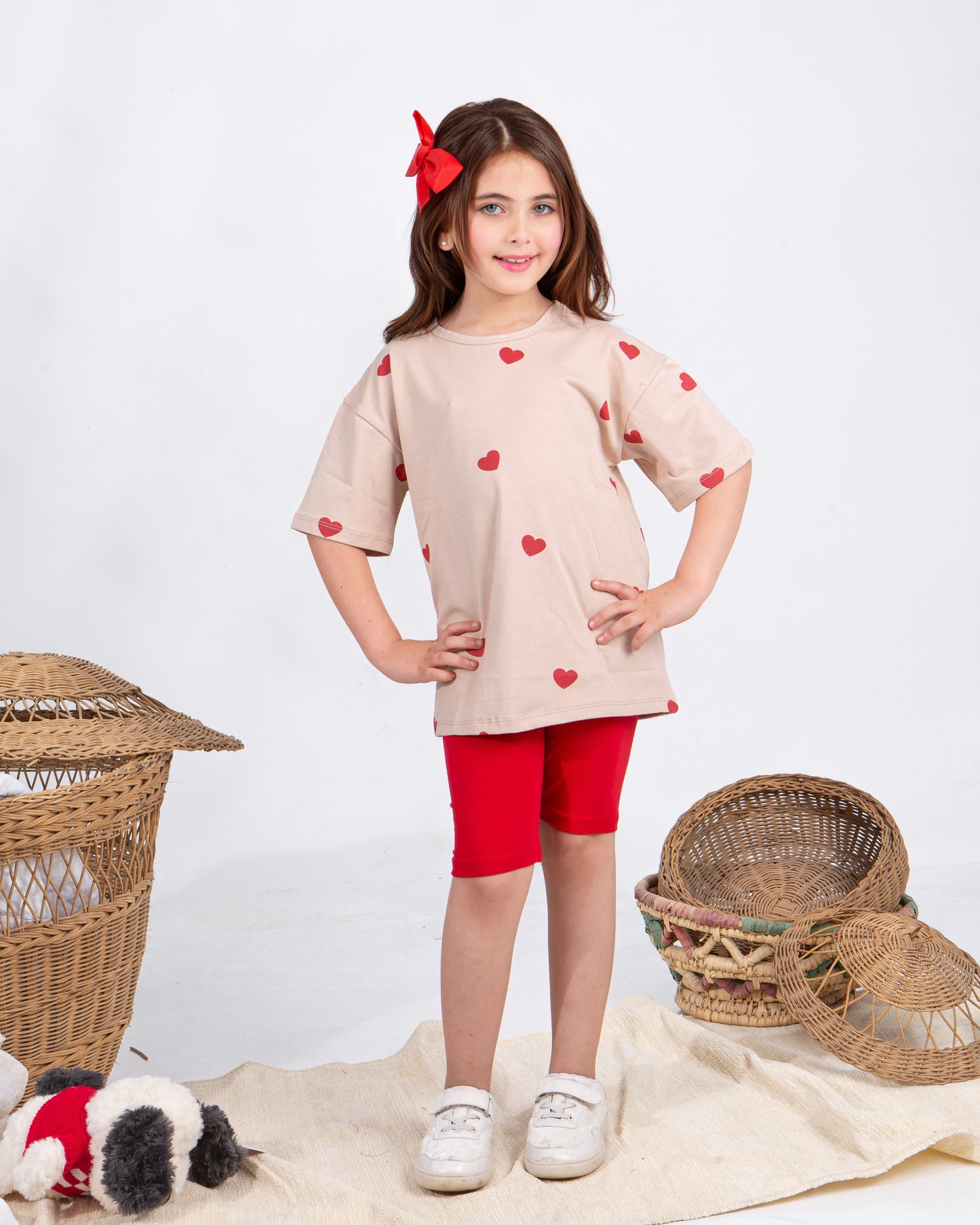 Girls’ Summer Set – Hearts – 10858