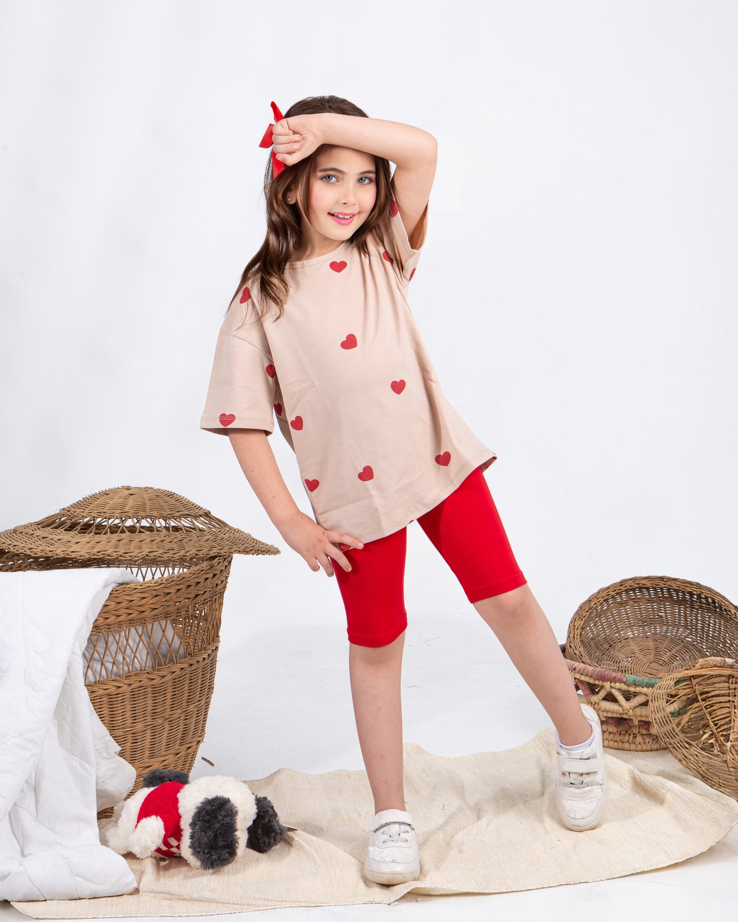 Girls’ Summer Set – Hearts – 10858