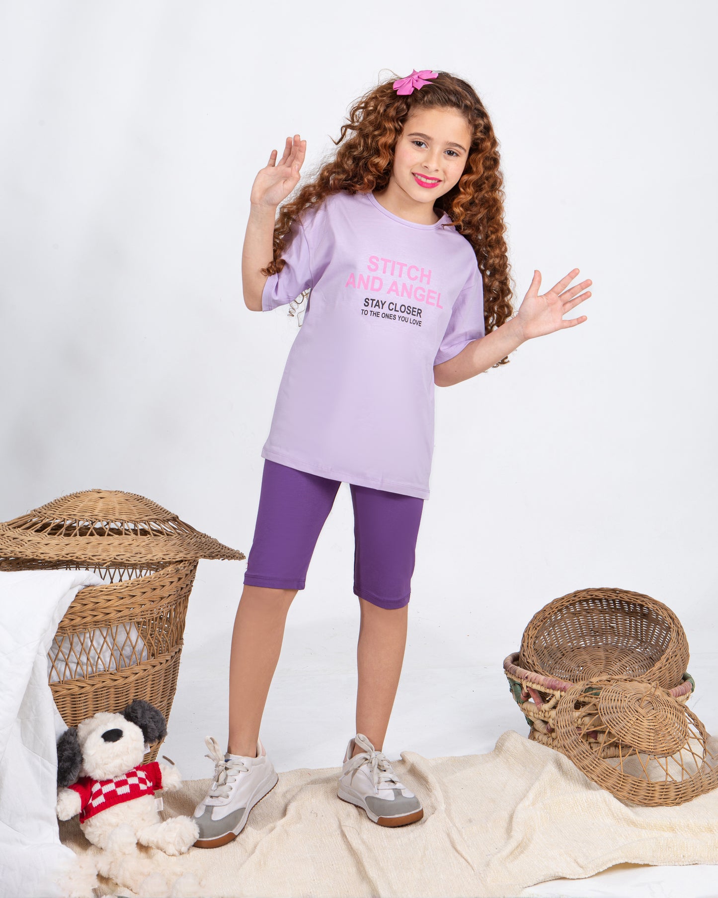 Girls’ Summer Set – Purple – 10858