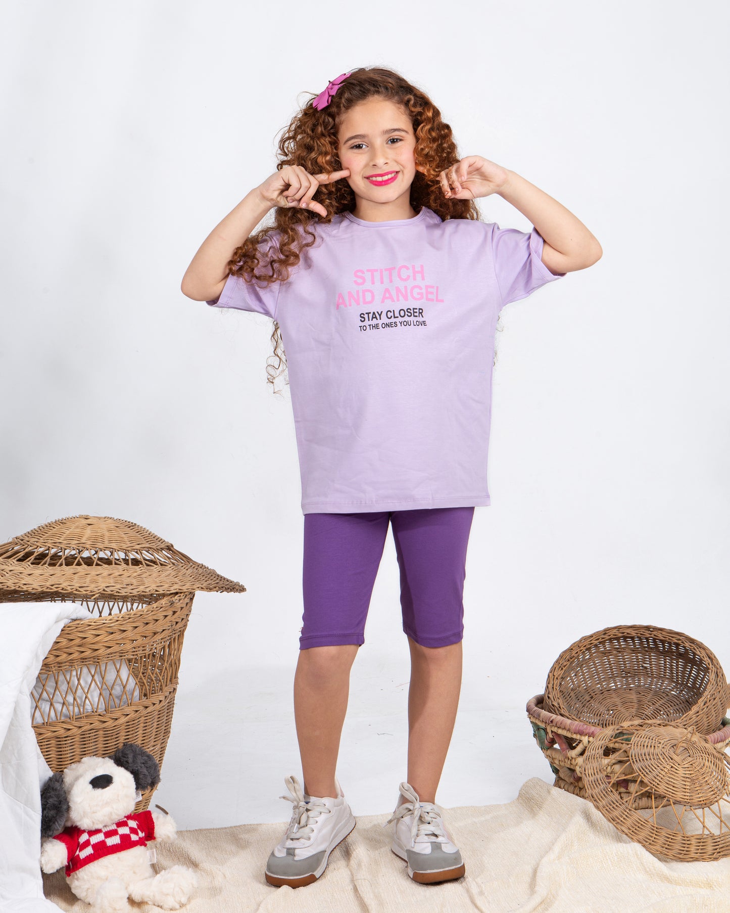 Girls’ Summer Set – Purple – 10858