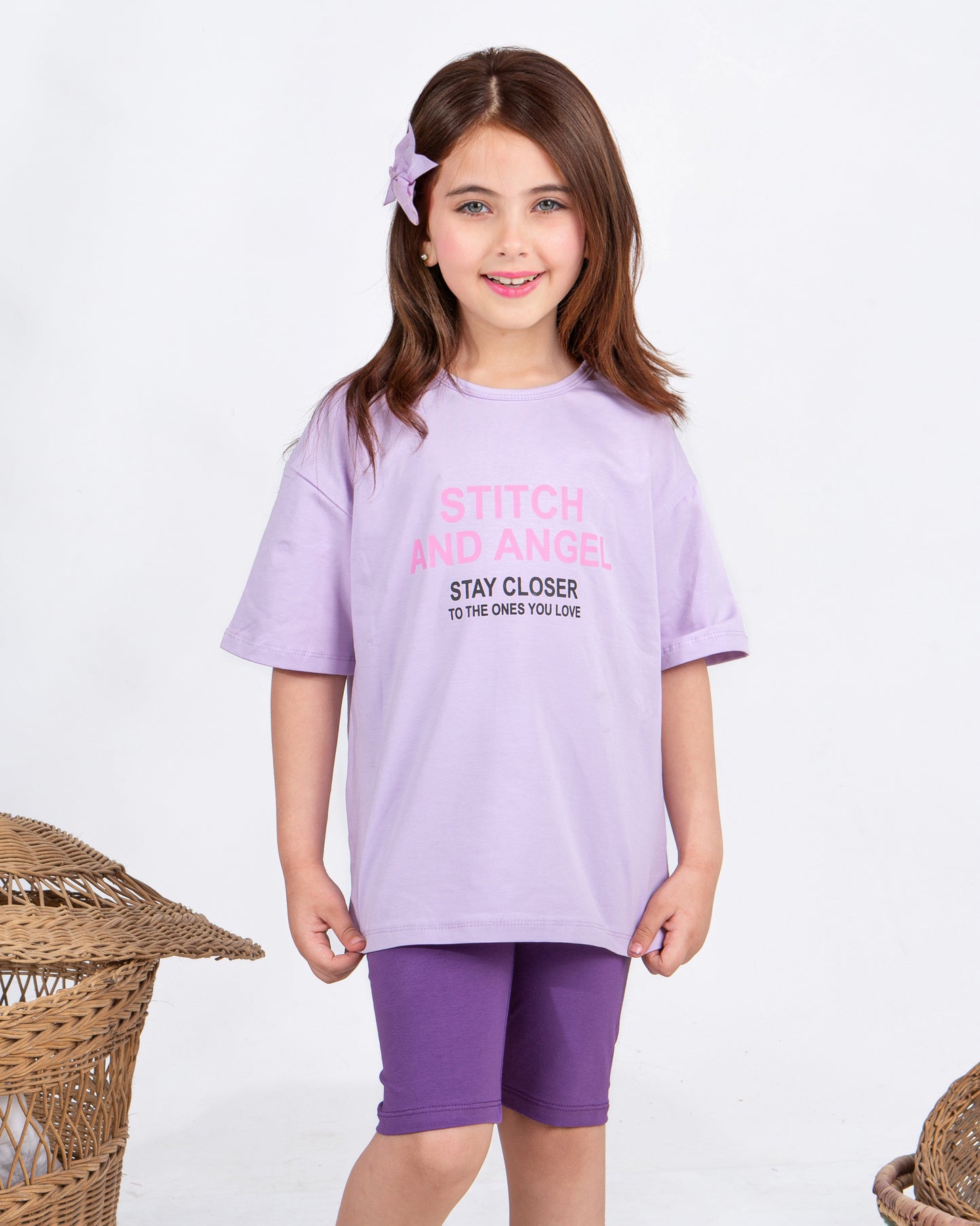 Girls’ Summer Set – Purple – 10858