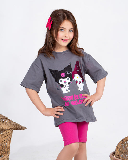 Girls’ Summer Set – Flip Sequins – 10858