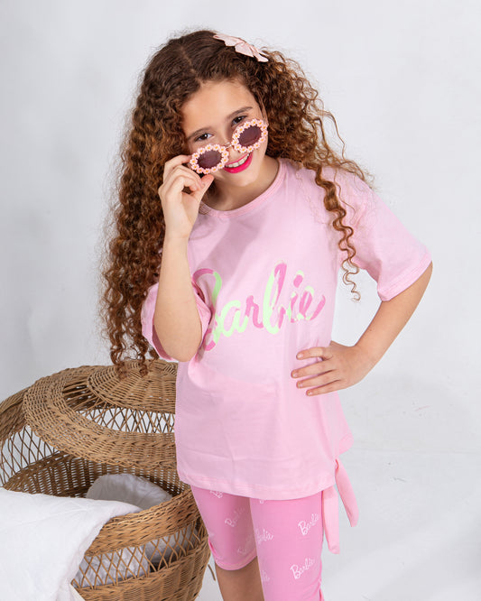 Girls’ Summer Set – Pink – 10858