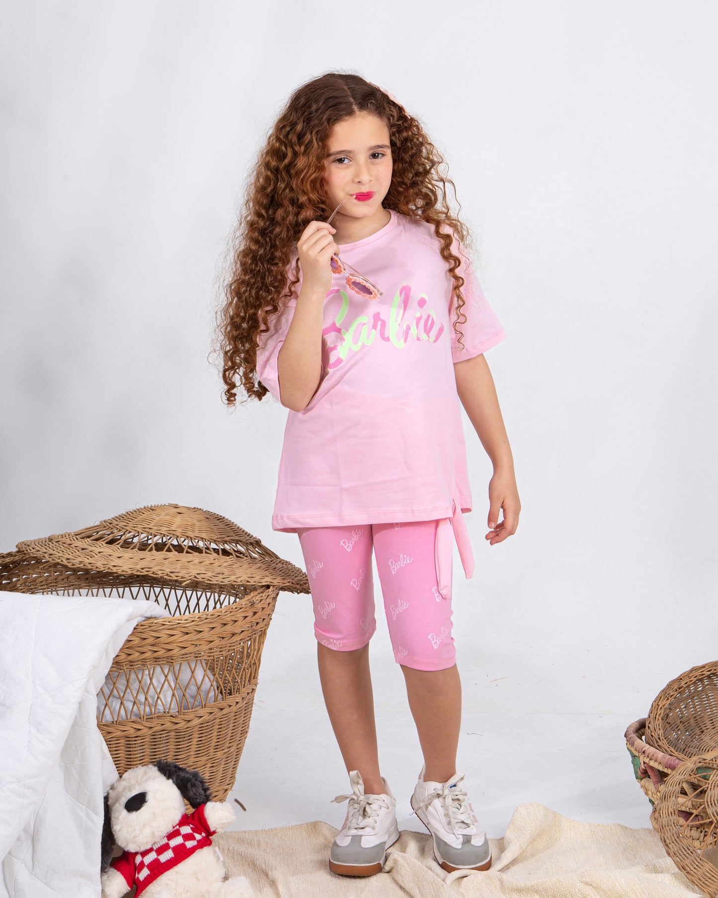 Girls’ Summer Set – Pink – 10858