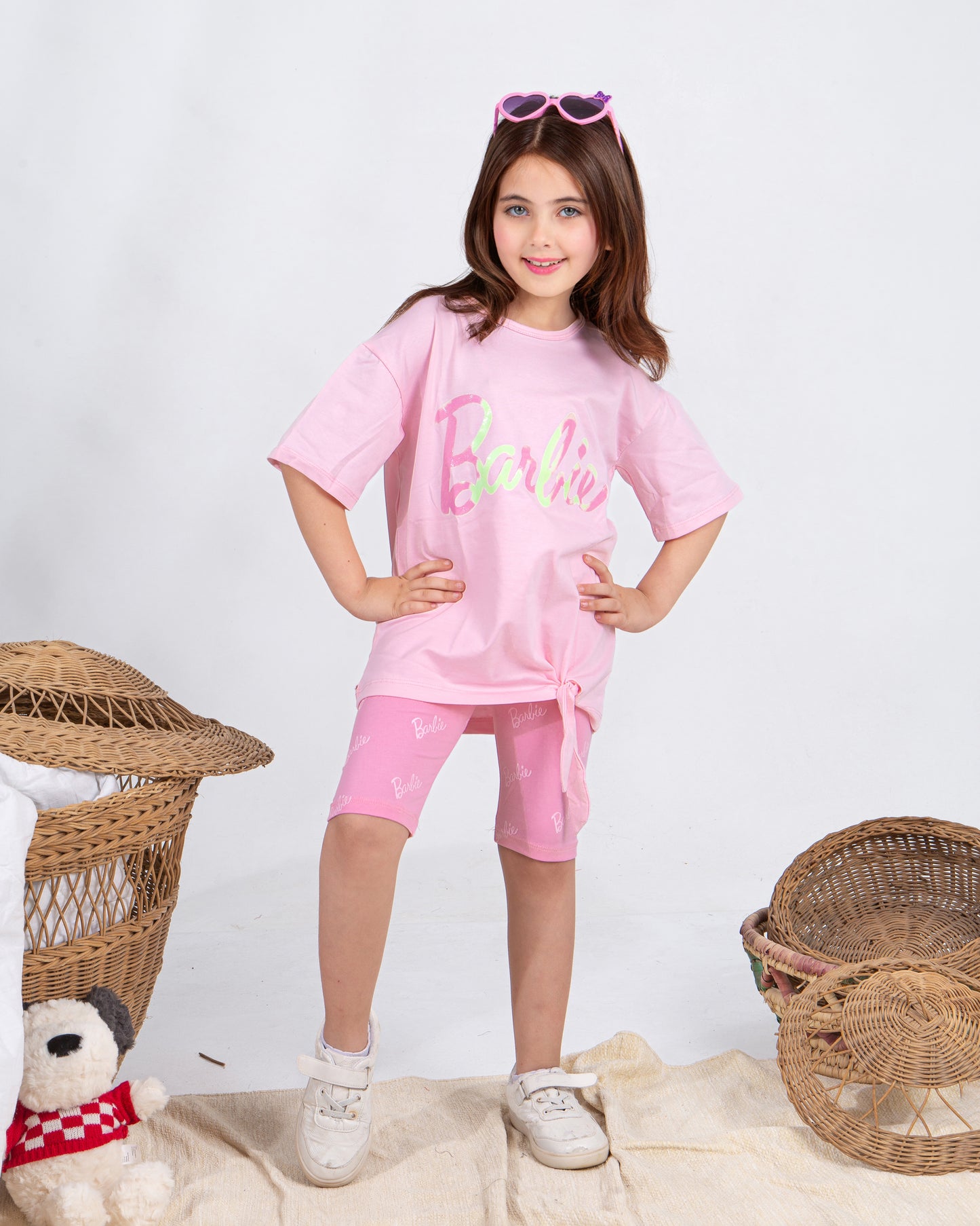 Girls’ Summer Set – Pink – 10858