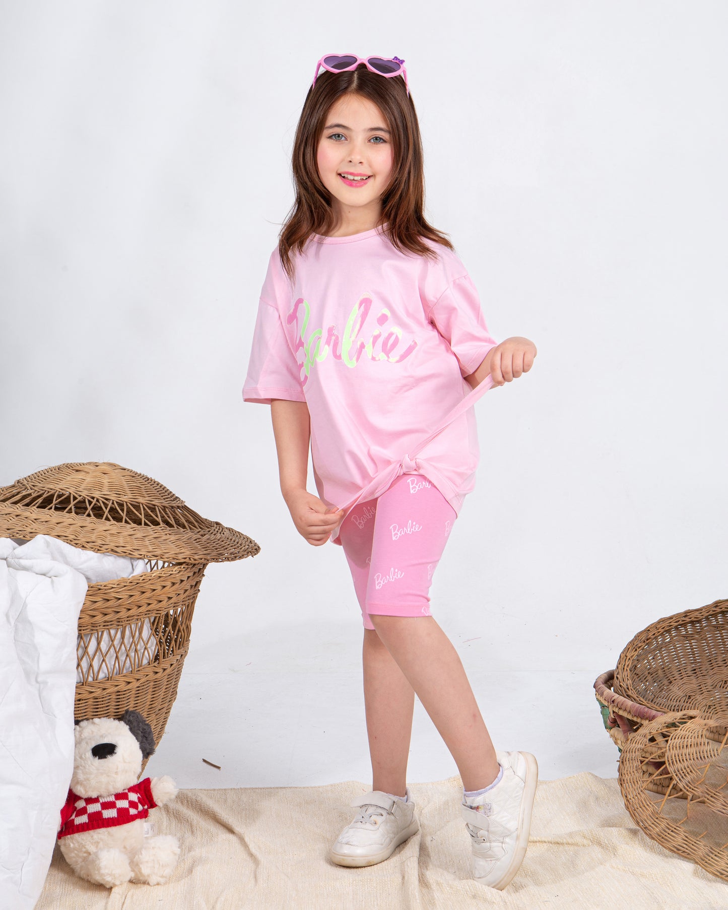Girls’ Summer Set – Pink – 10858