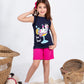 Girls’ Summer Pajama – Sleeveless – Unicorn – 10856