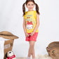 Girls’ Summer Pajama – Sleeveless – Kitten – 10856