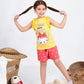 Girls’ Summer Pajama – Sleeveless – Kitten – 10856