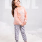 Girls’ Polar Pajama – Peach Love – 0010826
