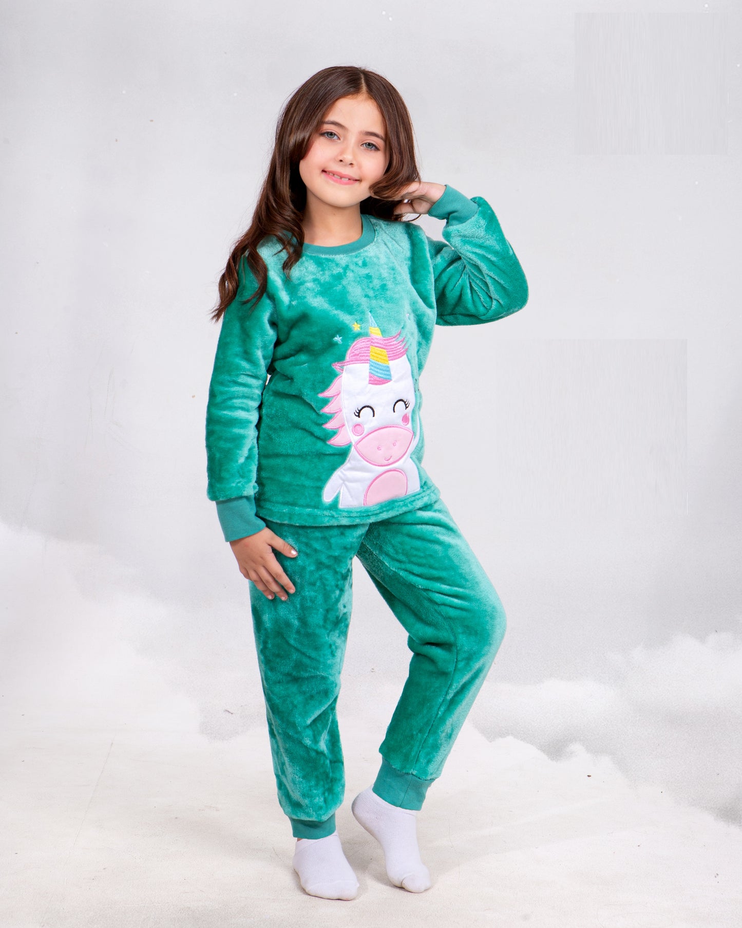Girls’ Polar Pajama – Unicorn – 0010826