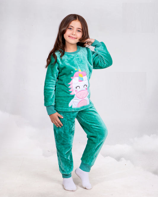 Girls’ Polar Pajama – Unicorn – 0010826