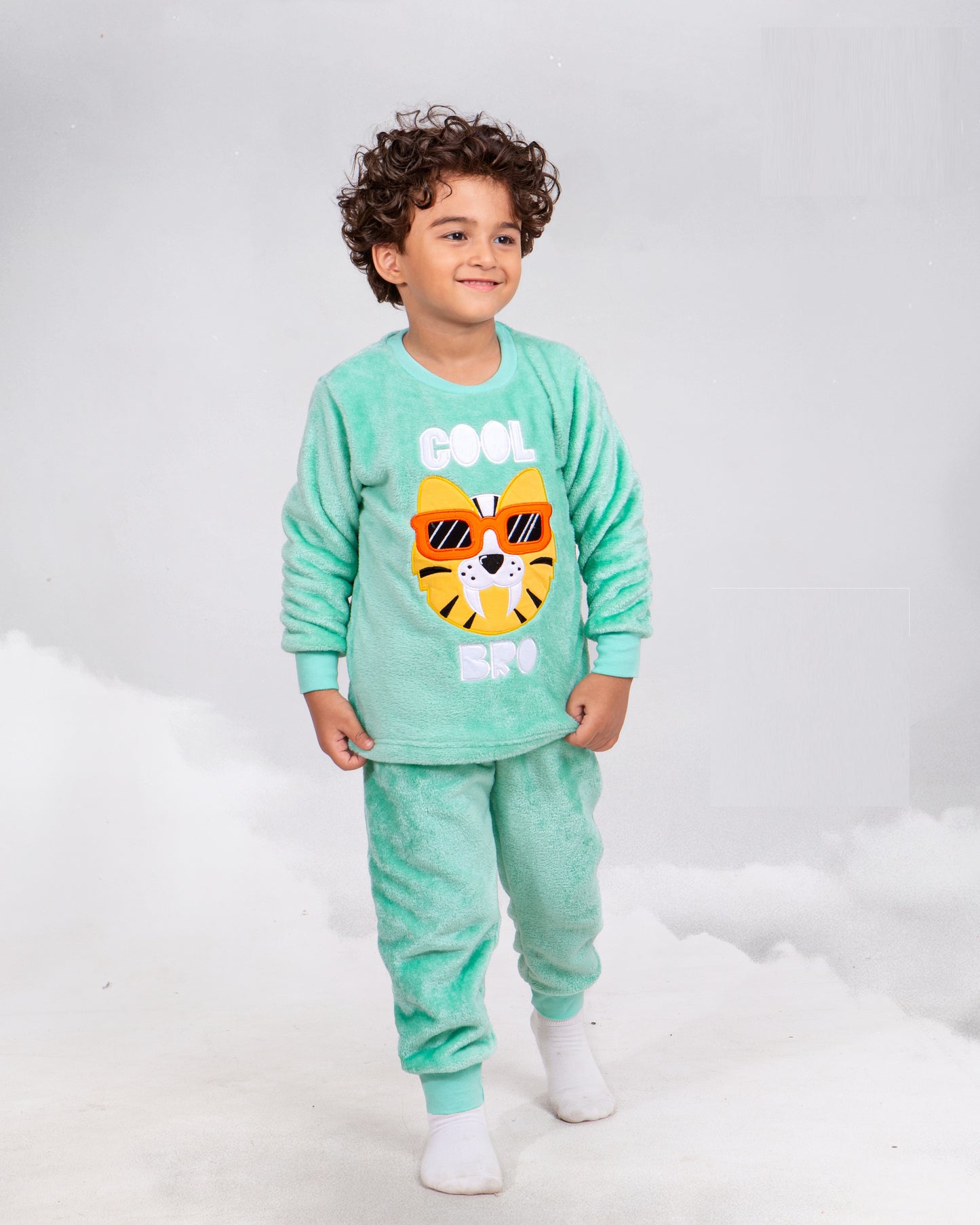 Boys’ Polar Pajama – Tiger – 0010825