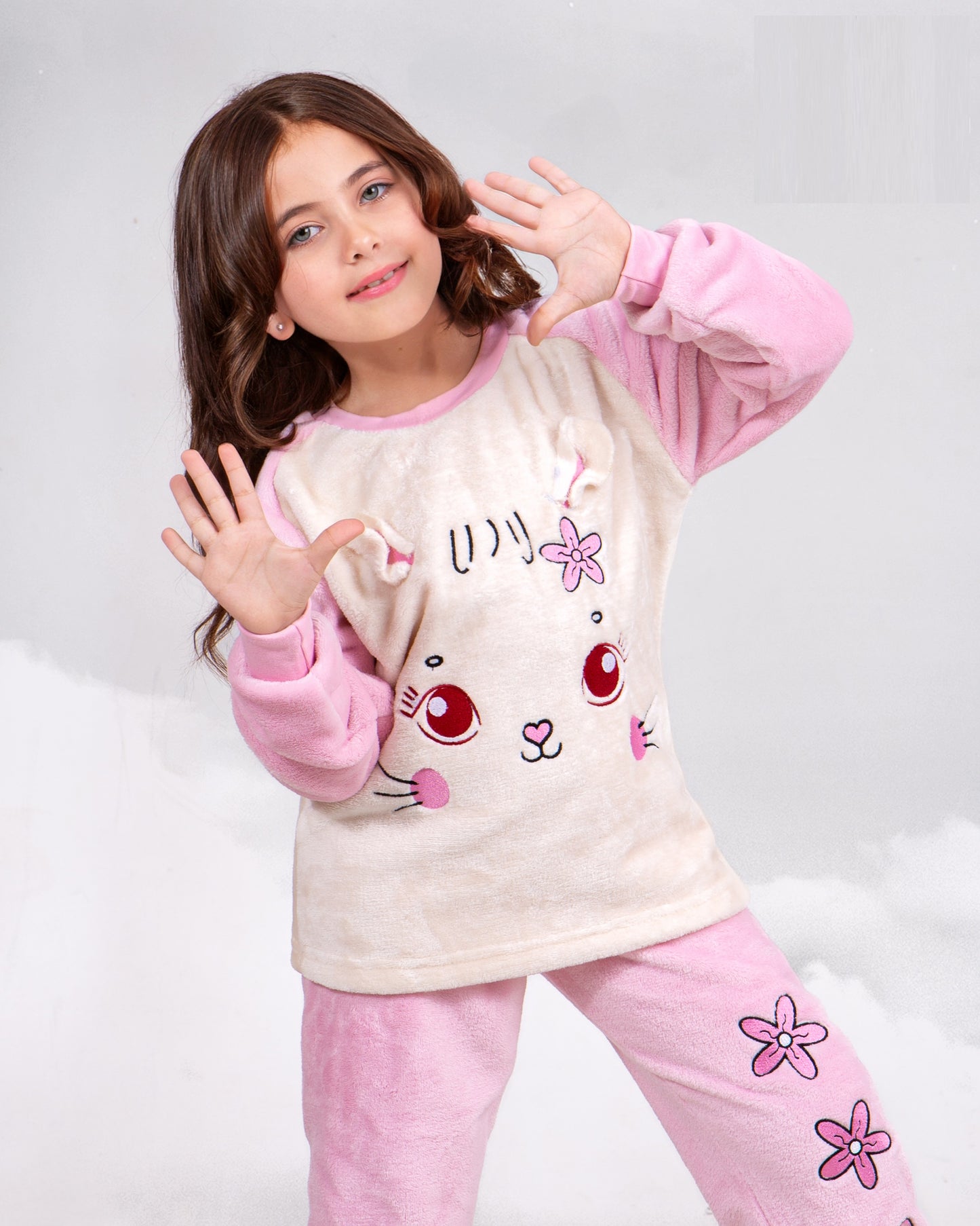 Girls’ Polar Pajama – Bunny – 0010826
