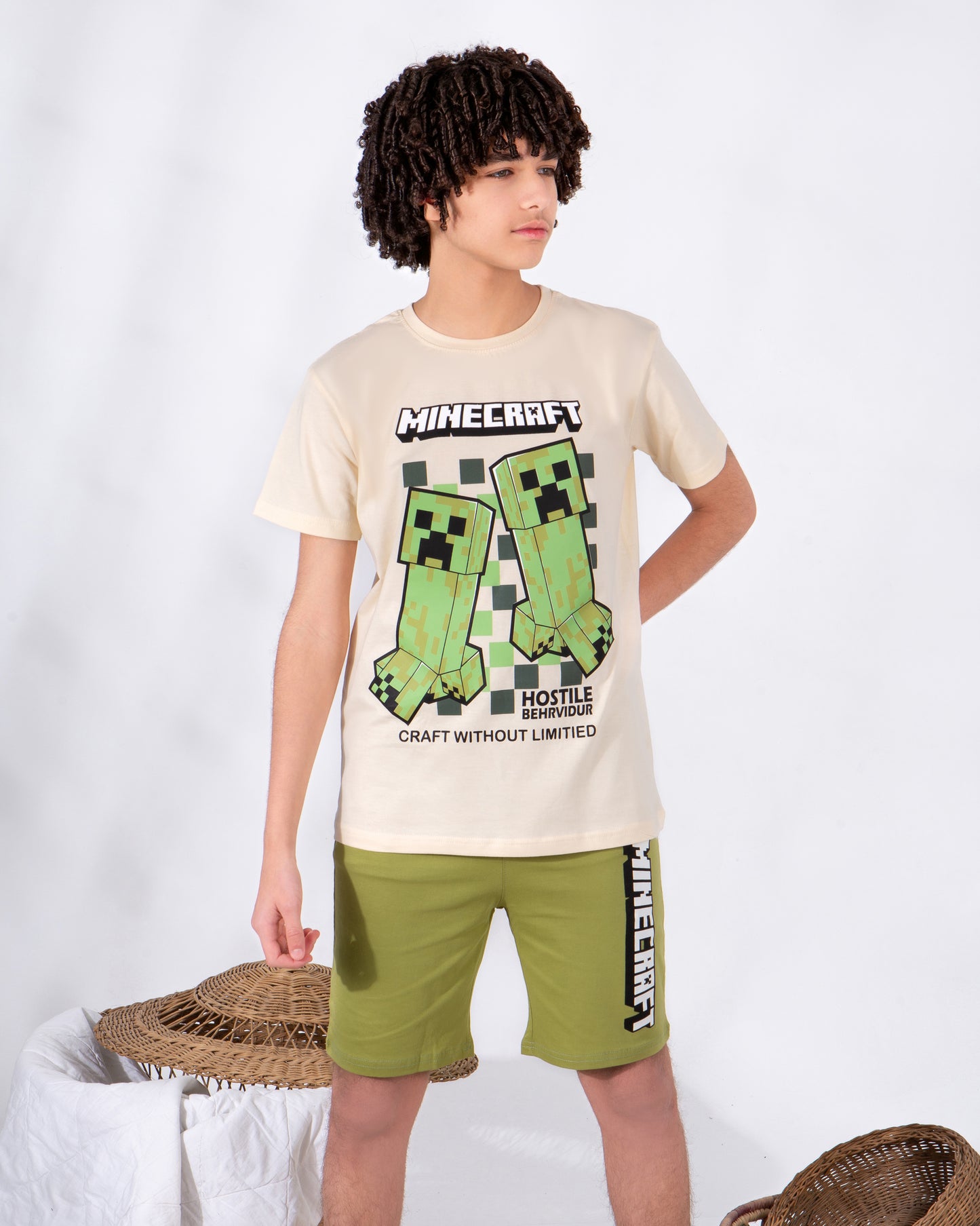 Boys’ Summer Cotton Pajama – Craft – 10855