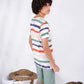 Boys’ Summer Cotton Pajama – Striped – 10855