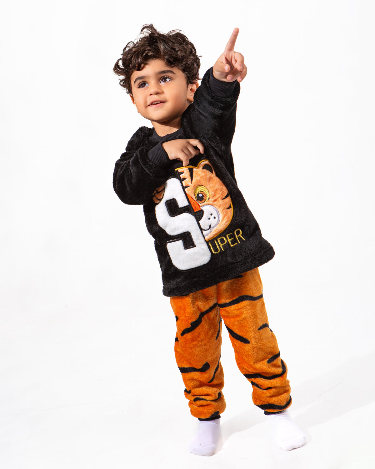 Boys' Polar Pajama – Tiger – 10865