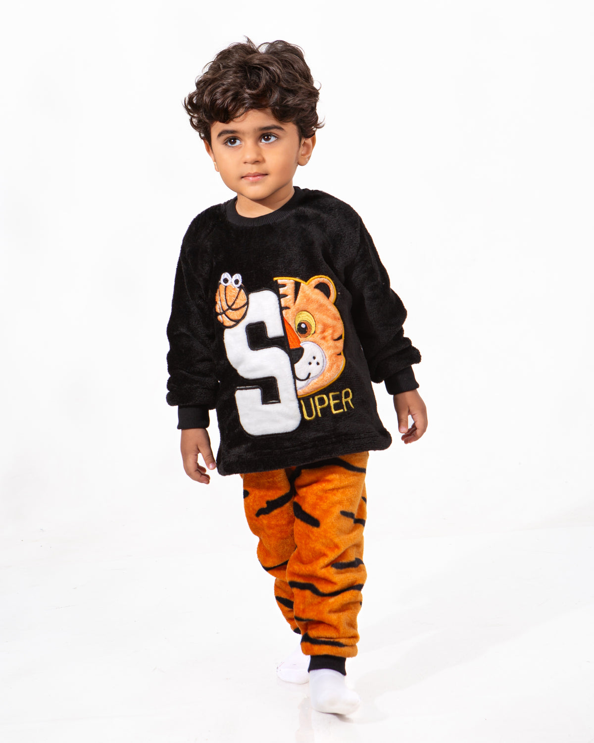 Boys' Polar Pajama – Tiger – 10865