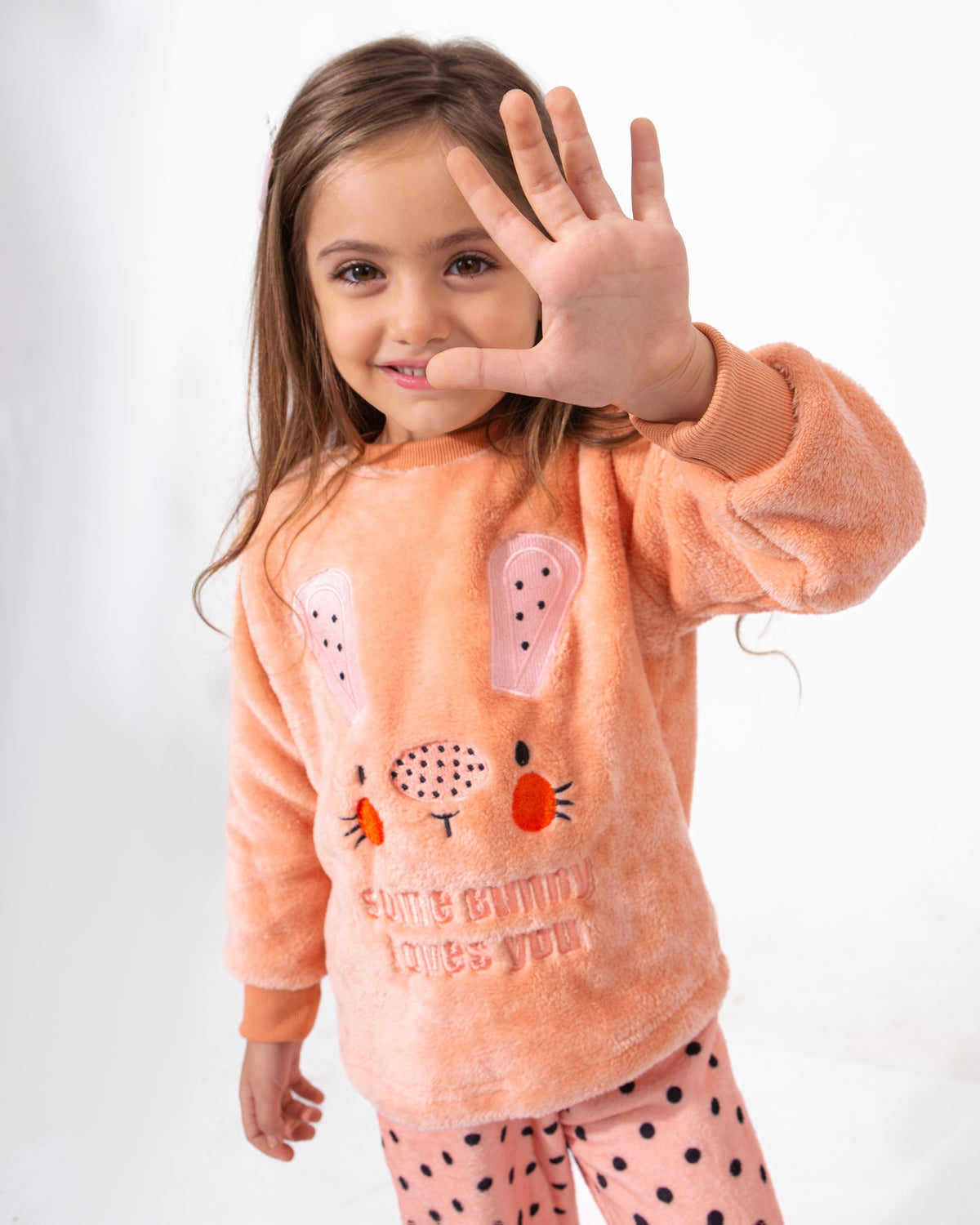 Girls' Polar Pajama – Rabbit – 10865