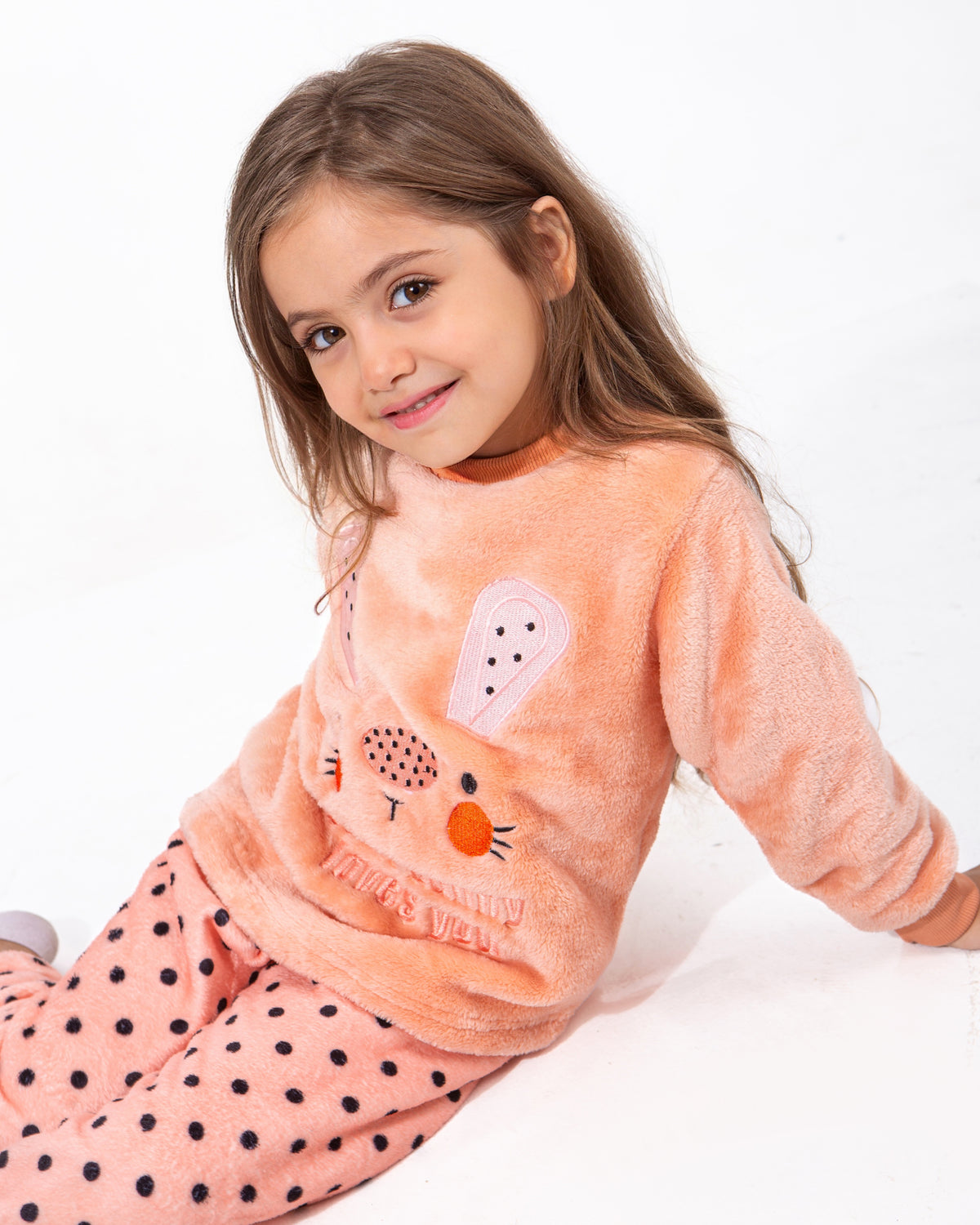 Girls' Polar Pajama – Rabbit – 10865