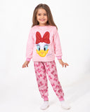 Girls' Polar Pajama – Pink Daisy – 10865