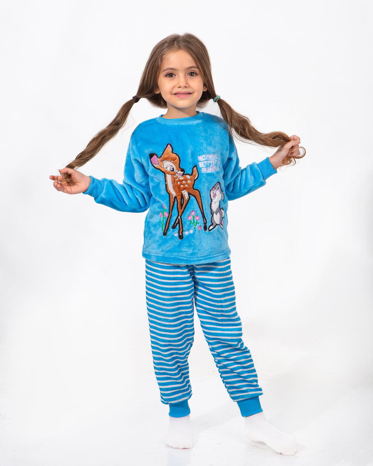 Girls' Polar Pajama – Bamby – 10865