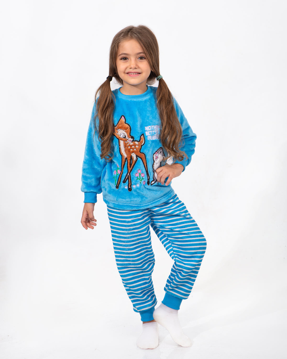 Girls' Polar Pajama – Bamby – 10865