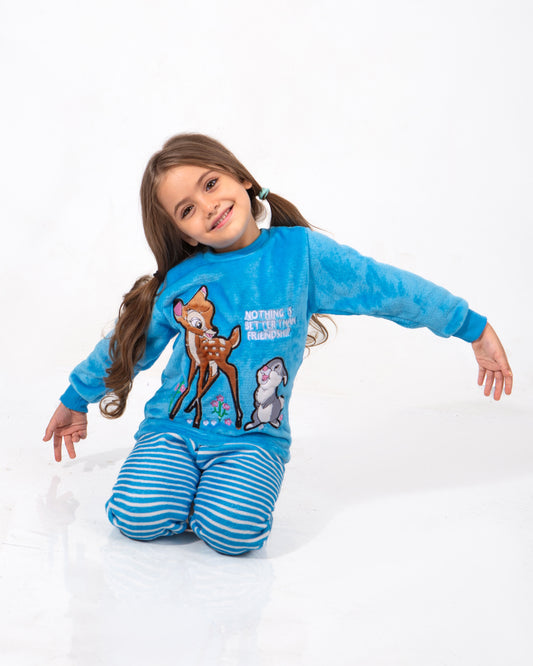 Girls' Polar Pajama – Bamby – 10865