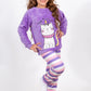 Girls' Polar Pajama – Purple Unicorn – 10828