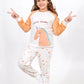 Girls' Polar Pajama – Unicorn Dreams – 10828