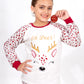 Kids' Christmas Polar Pajama – Oh Deer Reindeer – 10835