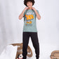 Boys’ Summer Cotton Pajama – Tee and Pants – SK8 – 10852
