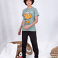 Boys’ Summer Cotton Pajama – Tee and Pants – SK8 – 10852