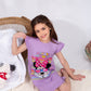 Girls' Minnie Mouse Summer Nightdress – Premium Full Lycra Cotton – 10853