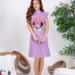 Girls' Minnie Mouse Summer Nightdress – Premium Full Lycra Cotton – 10853