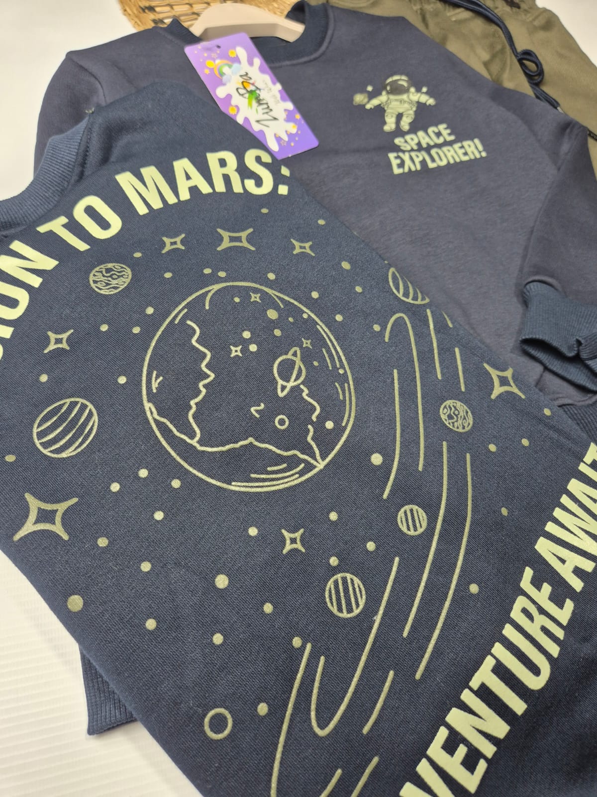 Boys’ Sweatshirt & Pants Winter Set – Mission to Mars  – 10848