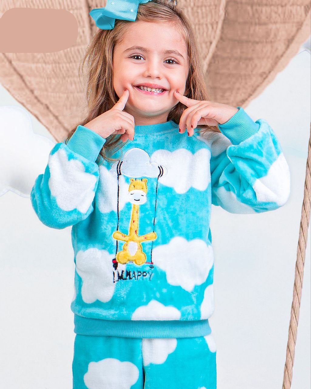 Blue Cloud Kids Polar Fleece Pajama – 10733