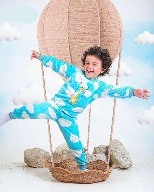 Blue Cloud Kids Polar Fleece Pajama – 10733