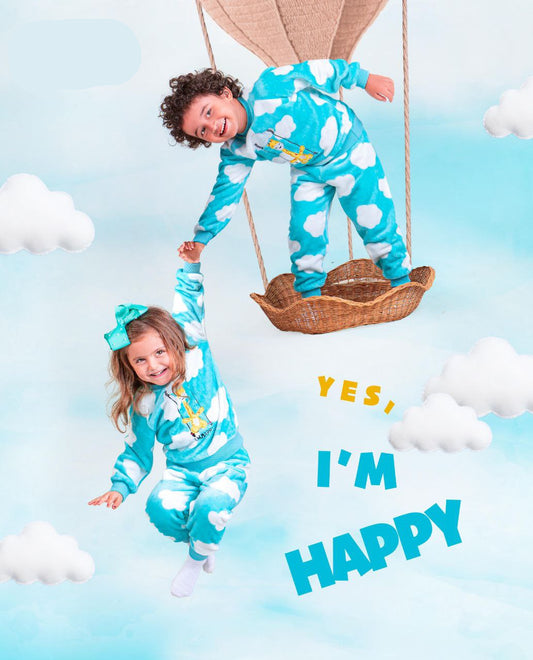Blue Cloud Kids Polar Fleece Pajama – 10733