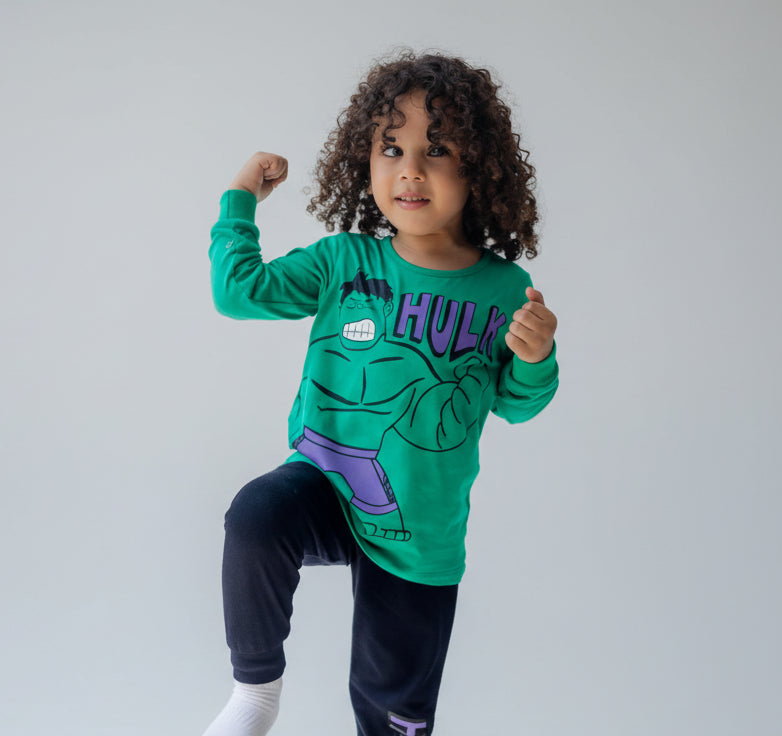 Boys’ Autumn Pjs – Hulk – 10850