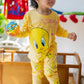 Girls’ Autumn Pjs – Yellow Tweety – 10850