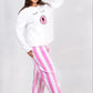 Women’s Pink Bear Polar Pajamas – 10836