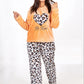 Women’s Polar Pajamas – Be Kind Leopard – 10836