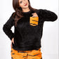 Women’s Tiger Cozy Polar Pajamas – 10836