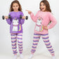 Girls' Polar Pajama – Purple Unicorn – 10828