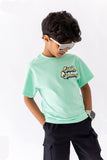 Boys’ T-shirt & Shorts Summer Set – Mint – 10811 / 10816