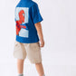 Boys’ T-shirt & Shorts Summer Set – Blue – 10811 / 10816