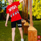 Boys’ Summer Set – Red NASA – 10813