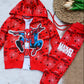 Boys' Autumn 3-Pcs Set – Red Spiderman – 10849